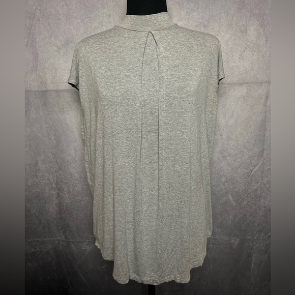 Urban outfitters silence + noise grey mock turtle neck shirt size xs - Picture 1 of 5